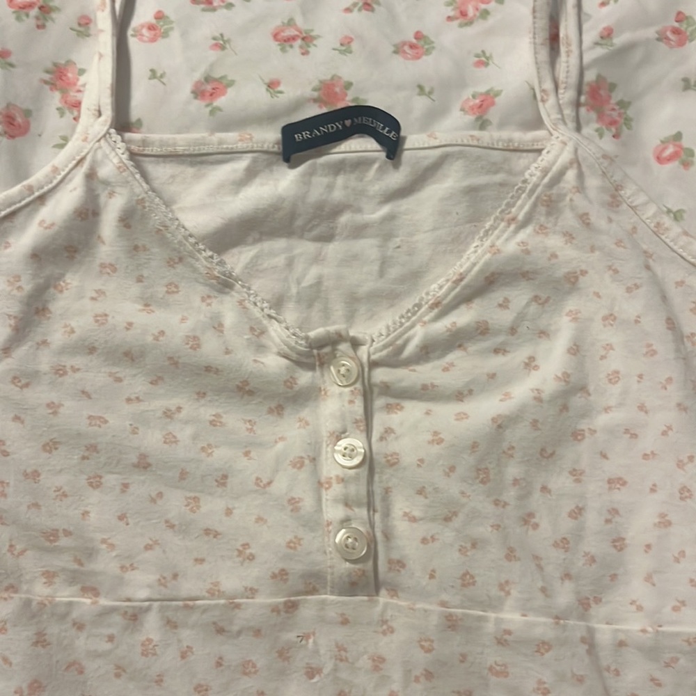 brandy floral tank